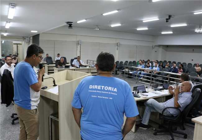 Irmandade do Rosário apresenta resultados da festa e faz homenagem aos vereadores